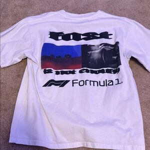 PacSun White Short Sleeve Tees with Graphic Designs